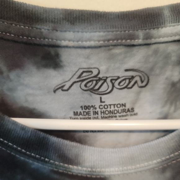 Sold Poison Ride Like The Wind Rock Band Concert Unisex T-Shirt Large Tie Dye - Picture 8 of 10